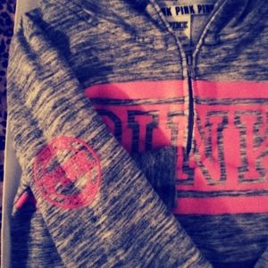 Victoria's Secret 1/2 Zip Hooded Pullover
